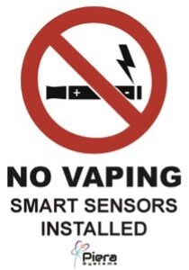 No Vaping sign